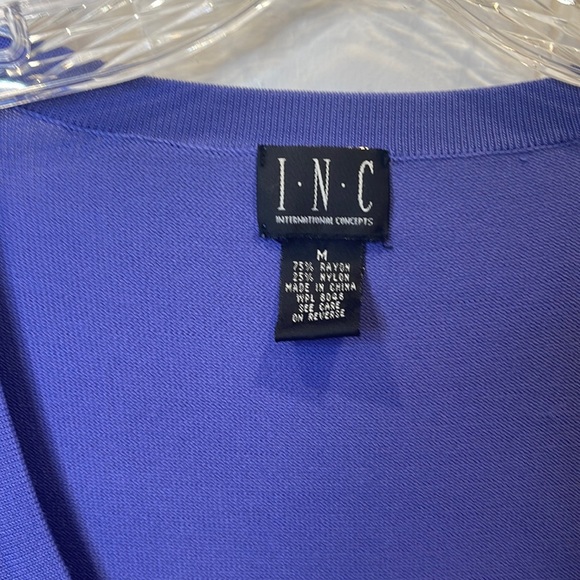 INC International Concepts Women's scoop Neck Top Size M - Picture 3 of 4